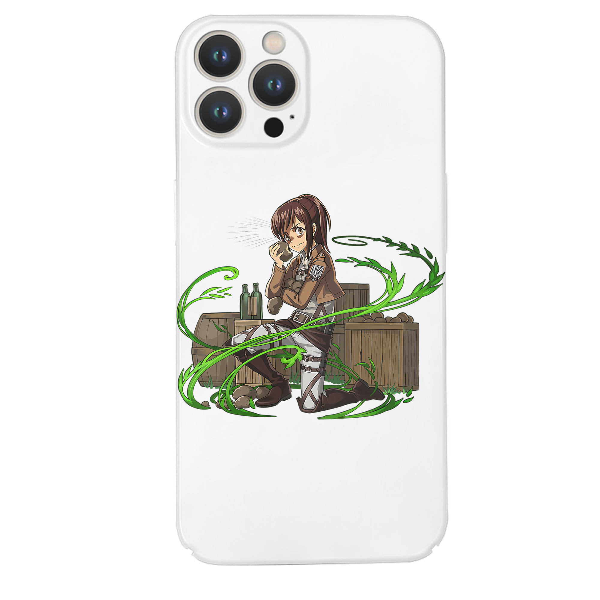 （画像用） 進撃の巨人 サシャ·ブラウス Attack on Titan Sasha Blaus 【iPhone 14シリーズ対応】ハードケース